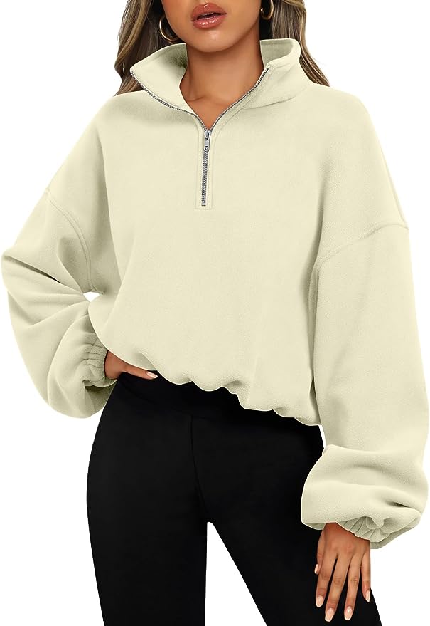 Elevate Your Style with AUTOMET Oversized Pullover Sweatshirt
